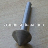 Diamond countersink for glass