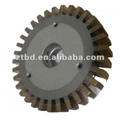 High working speed with internal water passage diamond grinding wheel for glass